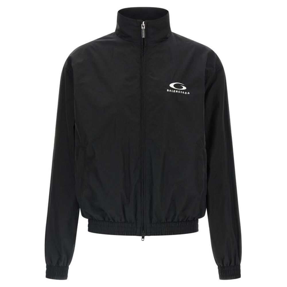 Balenciaga Black Cotton Women's Bomber